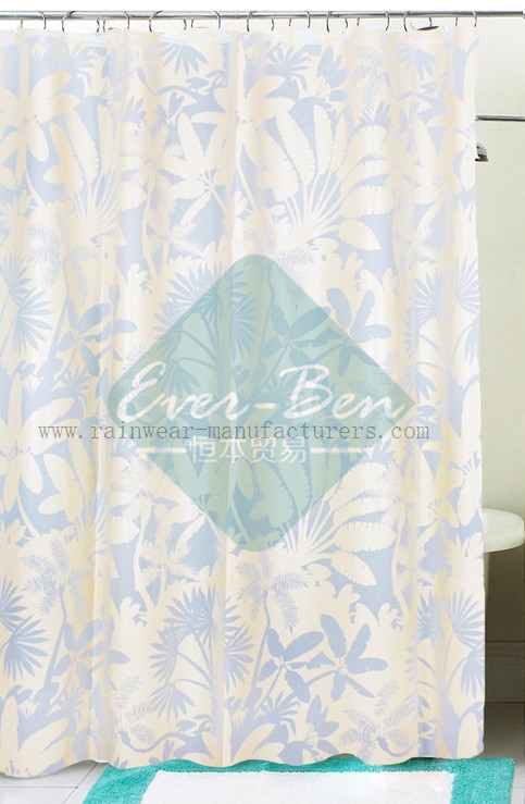 033 EVA plastic shower curtains wholesaler